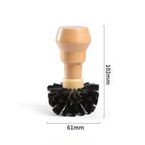 51/54/58mm Portafilter Cleaning Brush Coffee Tamper Barista Espresso Coffee Cleaning Brush Tool With Wooden Handle Accessories
