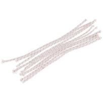 10 vnt Varinės vielos žiebtuvėlio medvilnės šerdies Wick žibalo aliejaus žiebtuvėlio priedai 10pcs