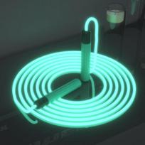 TikTok-Inspired Luminous Jump Rope: Flashing, Universal Fit for Men, Women, and Children.
