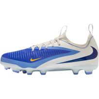 Nike Jr. Phantom 6 žemi vaikiški futbolo bateliai Mėlyni vaikiški sportbačiai IH1192-400 36 mėlyna