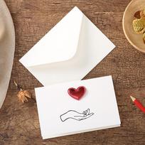 520 Valentine's Day Handmade Gratitude Card Set: Heartfelt Messages with Envelopes