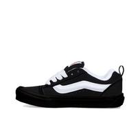 Vans Knu Skool Slip Resistant Abrasion Resistant Low top Skateboard Shoes Unisex Black White VN0009QC6BT1(Team613-) 35 white