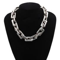 Punk Hip Hop Chunky Chain Choker Statement Fashion Charm Jewelry sidabras