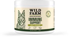 WILD FARM MINKŠTOS KRAUJOS – Immune Support 180 g (60 vnt.) Natūrali pagalba šuns imuninei sistemai ir gyvybingumui