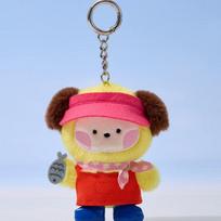 BT21 JAGALCHI turgus pliušinis raktų pakabukas Busan leidimas CHIMMY