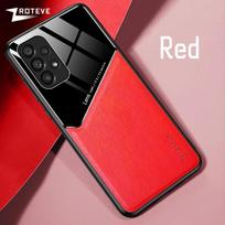 A52 A53 dėklas Odinis Magnetinis Kietas PC dangtelis Samsung Galaxy A73 A33 A23 A13 M53 M52 A72 A32 A22 A14 A24 A34 A54 dėklams CHINA&Galaxy A14 (4G) oranžinė