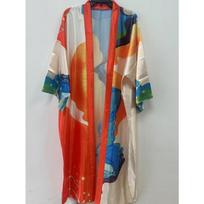 Printed Cardigans Kimonos Vacation Dresses Bikinis Sun-protective Shirts Swimsuits and Outerwear one size