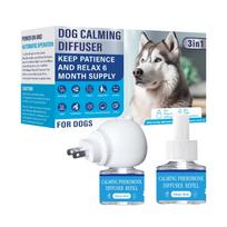 Hot-selling 3 In1 Pet Pheromones, Relaxing Pheromones For Pet Relief Stress Anxiety Reduce Aggression Barking, 1Diffuser2 Refill One Size