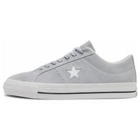 Converse One Star Comfortable Non-Slip Shock Abrasion Resistant Low-Top Board Shoes Unisex Grey 35.5 pilka spalva