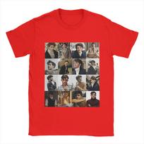 Jonathan Bailey  T Shirt Summer  100 Cotton T-Shirts For Men Trendy Cool Casual Tee Shirt Short Sleeve Funny Tops S