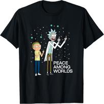 Rick and Morty Peace Among Worlds T-Shirt S įvairiaspalvis
