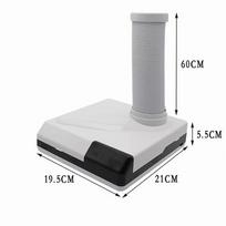 60W LED Manicure Vacuum Cleaner Carving Polishing Dust Suction Machine Desktop Dental Dust Collector Dental Lab Equipment