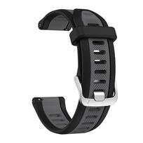20mm Two-tone Silicone Watch Strap For Garmin Forerunner 570 42mm 165 Music/ Vivoactive 6 5 Replacement Smartwatch Watch bands 20mm