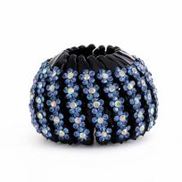 Curler Roller Headwear Bird Nest Hair Claw Ponytail Clamps Hair Fold Wrap Crystal Hair Bun Maker Style 7