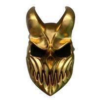 Music Festival Glowing Mask Grim Reaper Sons of Darkness Russian Deathcore Band Mask Halloween Glowing Prop Dead Core Latex gold Unmo