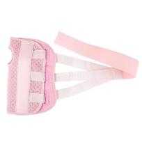 Adjustable Pressure Wrist Brace Splint Protector Breathable Hand Sprain Wristband  Home Sports Right rožinė