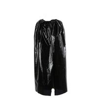 Nightclub Bar Dress Grim Reaper Cloak Coat Witches Robes Punk Halloween Kids Cape  Halloween juoda