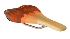 [SQLAB] Bicycle Saddle, Lightweight, Mountain Bike, MTB, All-Mountain, Enduro, Painless, Alloy Rail, Saddle 611 Ergowave active 2.1 Ltd. S-tube - 15cm oranžinė