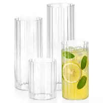 Stiklinės 230/360/460/560 ml 4 vnt.