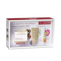 Veido priežiūros priemonių rinkinys Clarins Nutri Lumière, 3 vnt.