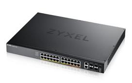 ZyXEL XGS2220-30HP Gigabit Managed Stack Switch, 26x RJ-45, 4x SFP+, 400W PoE++ | XGS2220-30HP-EU0101F | 4718937625055