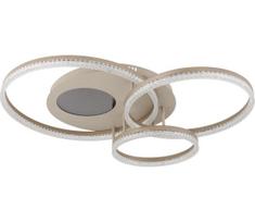 Globo 48480-40 - LED lubinis šviestuvas SANFORD LED/40W/230V 3000K 78x60 cm smėlio spalvos
