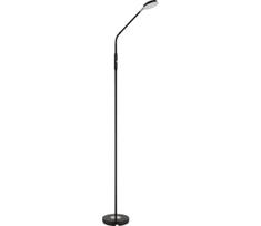 Globo 58504SS - SILVIO jutiklinė reguliuojama LED grindinė lempa LED/6,5W/230V, juoda
