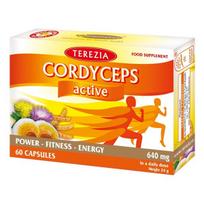 Maisto papildas Terezia Cordyceps Active 60 kapsulių