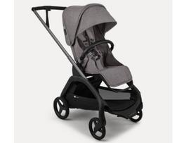 Sportinis vežimėlis Bugaboo Dragonfly Plus Grey melange/Grey melange/graphite frame