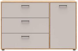 Komoda Hinton, ruda sp./artisan oak, 86.8 cm x 134 cm x 38 cm