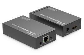 Digitus DS-55517 vaizdo ir garso signalų ilgintuvas AV siųstuvas ir imtuvas Juoda