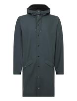 Rains - Long Jacket W3 - Lietpaltis - Pilka