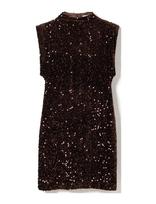 Noella - Kali Dress - Trumpa suknelė - Ruda
