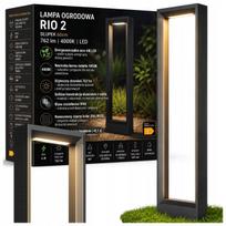 Pastatomas sodo šviestuvas stulpas 60cm 762lm, lauko, 4000K LED, juodas