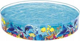Bestway pripučiamas sodo baseinas vaikams Akvariumas 244 x 46 cm