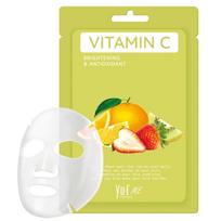 YU.R Me Vitamin C Sheet Mask - lakštinė veido kaukė su vitaminu C, 1 vnt.