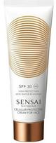 Kremas įdegio priežiūrai Kanebo Sensai Silky Bronze Cellular SPF30, 50 ml
