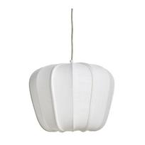 Kreminės spalvos kabantis šviestuvas su tekstiliniu gaubtu Zubedo – Light & Living