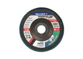 Diskas lapelinis šlifavimo SPECIALIST+, 125 mm, ZK40-ZK120