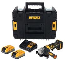 DeWalt  SZLIFIERKA KĄTOWA  125mm 18V DCG404S2T 2x3,5Ah BL | DCG404S2T-QW  | 5035048834541