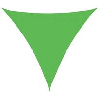 vidaXL Uždanga nuo saulės, šviesiai žalia, 3,6x3,6x3,6m, HDPE, 160g/m²