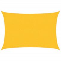 vidaXL Burė nuo saulės, geltonos spalvos, 2x3m, HDPE, 160g/m²