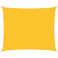vidaXL Uždanga nuo saulės, geltonos spalvos, 2,5x3m, HDPE, 160g/m²