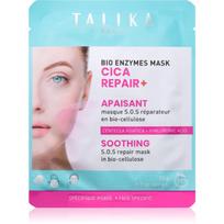 Talika Bio Enzymes Cica Repair Soothing tekstilinė veido kaukė probleminei, aknės paveiktai odai 20 g