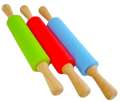 Silikoninis kočėlas 38 cm - Spalva: Žalia