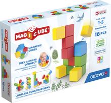 Magnetinis konstruktorius Geomag Magicube Recycled Creative Set 16 Pcs