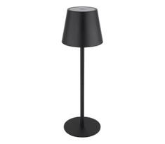 Globo 58488B -LED Reguliuojamas jutiklinis įkraunamas lauko stalinis šviestuvas 3 viename VANNIE I LED/3W/5V IP54 juodas