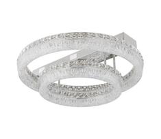 Globo 67387-60D - Dimeriuojamas LED lubinis šviestuvas LAUREL LED/60W/230V skaidrus+su nuotoliniu pulteliu