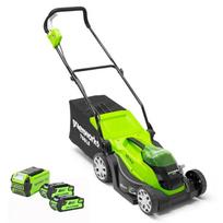 Vejapjovė Greenworks G40LM35K2x; 40 V; 2x2,0 Ah akum. (ekspozicinė prekė)