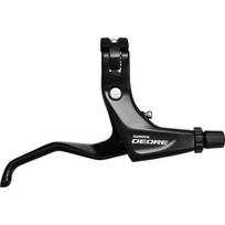 Stabdžių rankenėlė (dešinė) Shimano 2 pirštai BL-T610, Deore V-Brake (juoda)